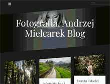 Tablet Screenshot of blog.mielcarek.net